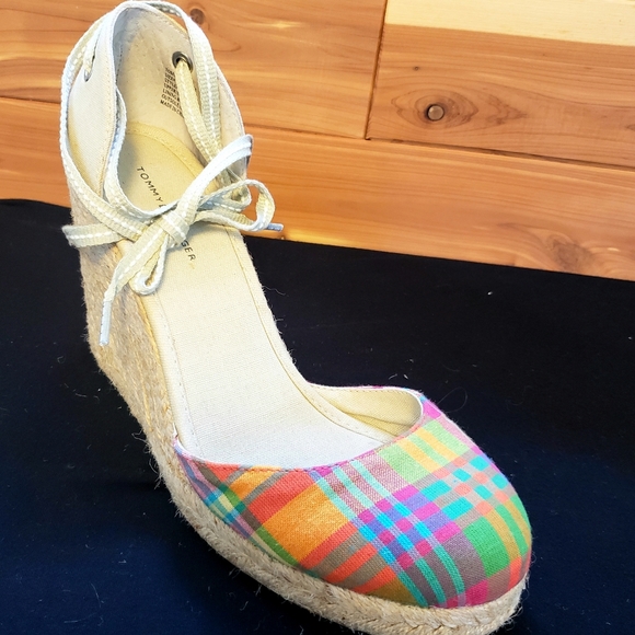 Tommy Hilfiger multicolored espadrille wedge - Picture 5 of 7